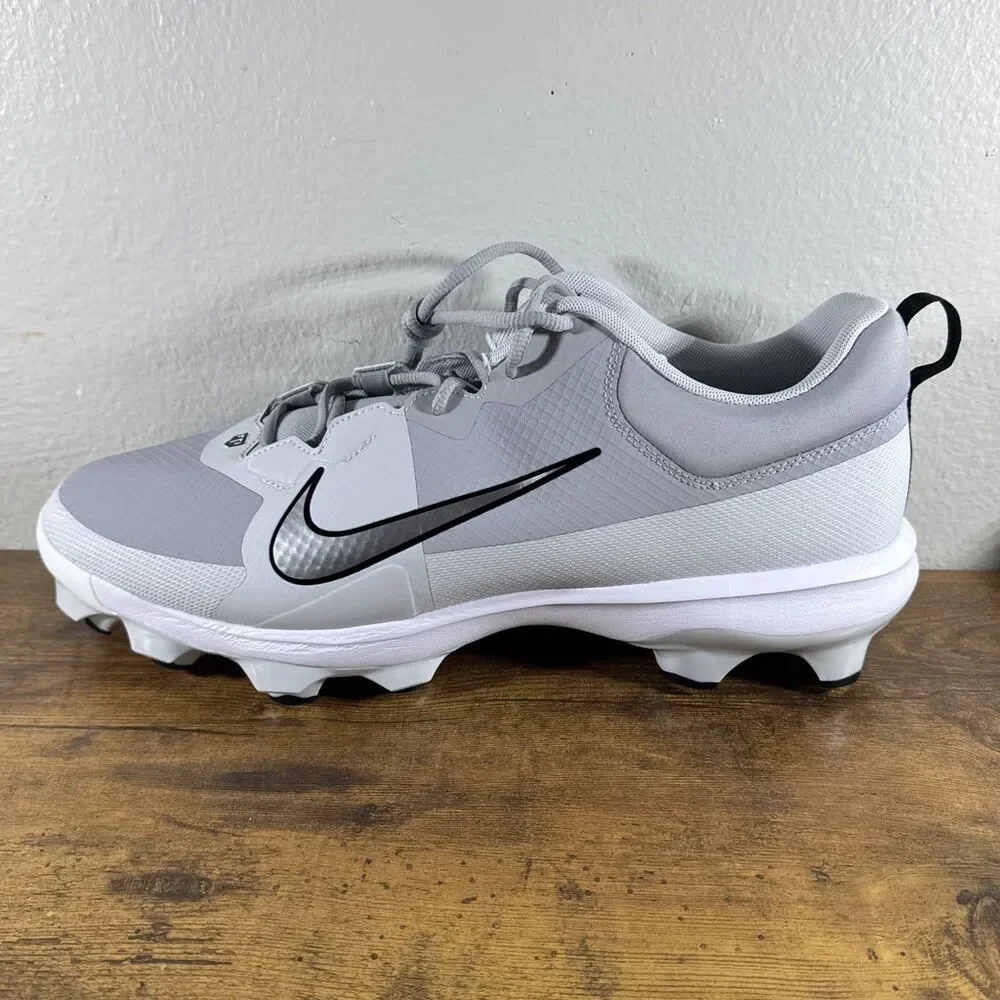 Mens Nike Force Trout 9 Pro MCS Molded Baseball Cleats FZ0915-002 Grey Size 16